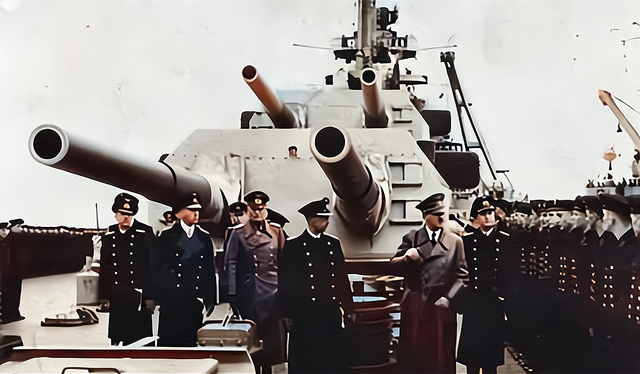 其中德国海军凭借该国基础雄厚的军工业,开始建造众多大型战舰.