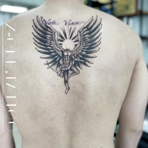 《堕落天使》 lucifer曾_纹身吧社区 - 纹身大咖