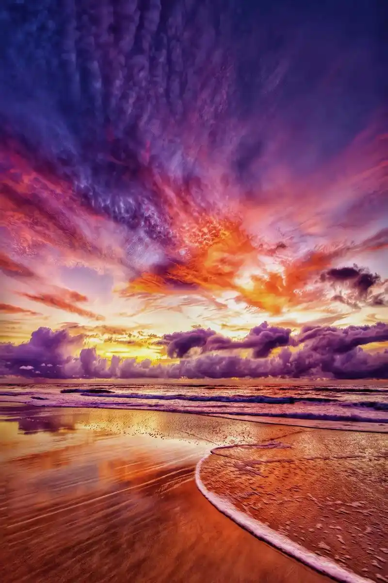 "渐浓的晚霞很美 想和最美的你一起分享"#晚霞 #治愈系 # - 抖音