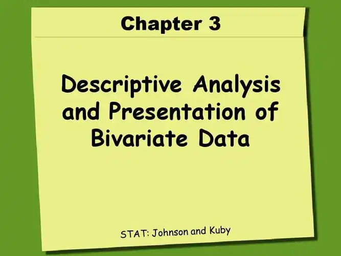 国外统计学课件chapter 3ppt
