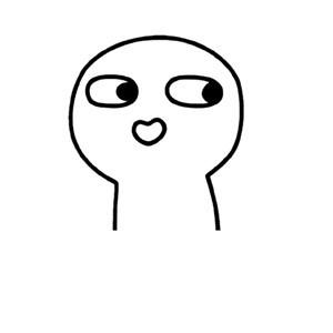 手绘斜眼小人简笔画斜眼郎人物简笔画斜眼表情包简笔画斜眼看人简笔画