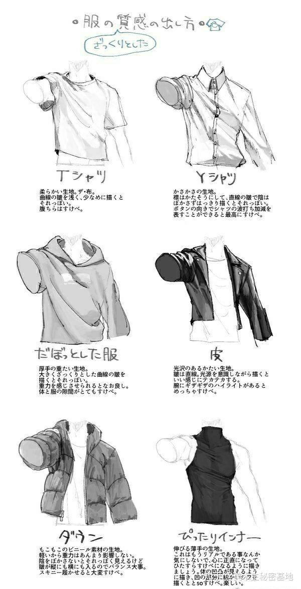 干货衣褶的画法和注意事项