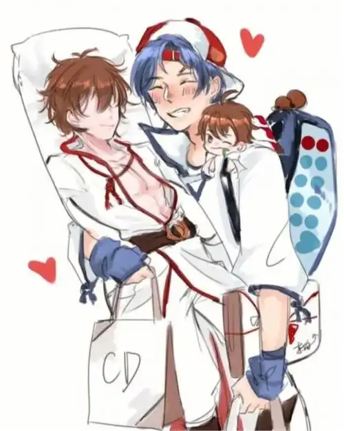 李白和曜崽的照片