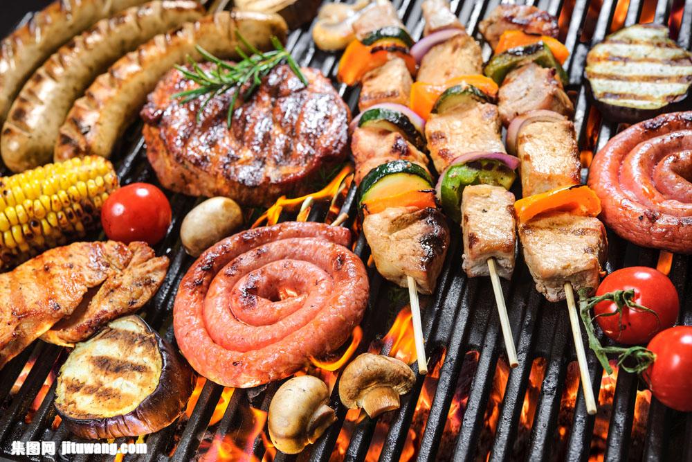 烧烤美食摄影图片