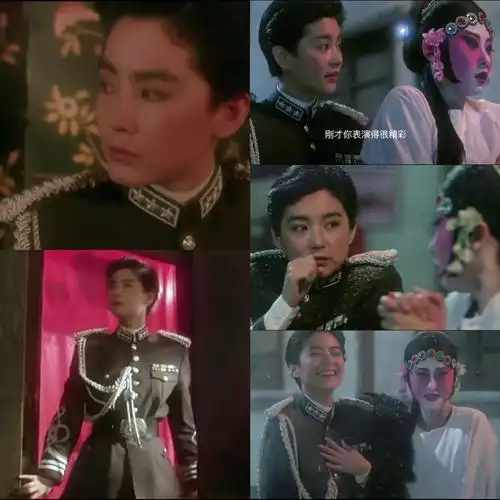 11566《刀马旦》一头短发,一身军装,板正的轮廓,美人果真都具有