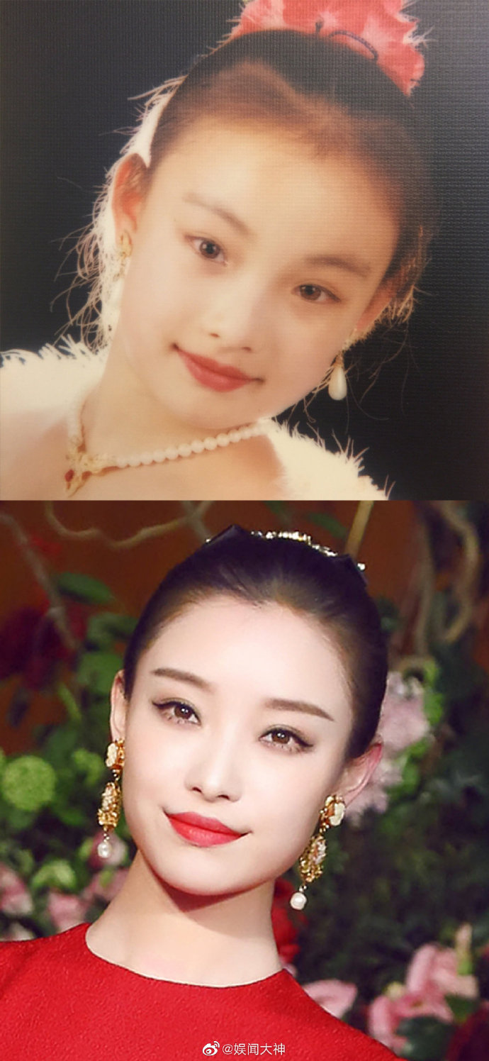 倪妮初中毕业照