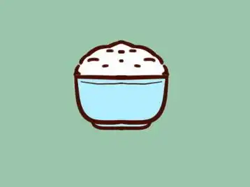 米饭简笔画 米饭简笔画图片