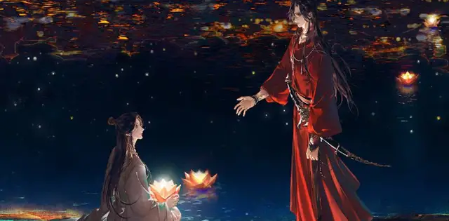 天官赐福吻戏在哪几章呀_花城_谢怜_向谢