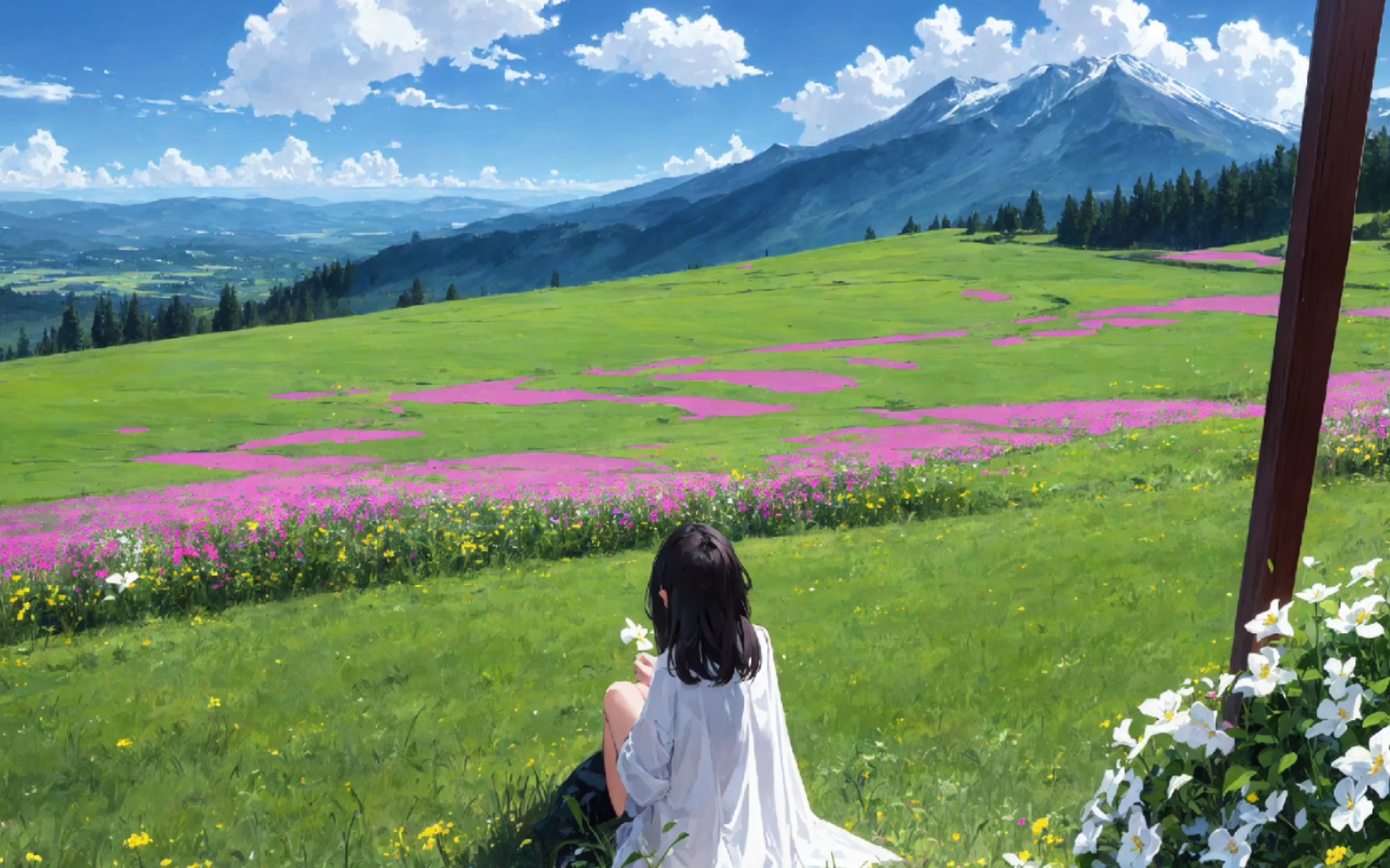 花田 美少女!治愈风景