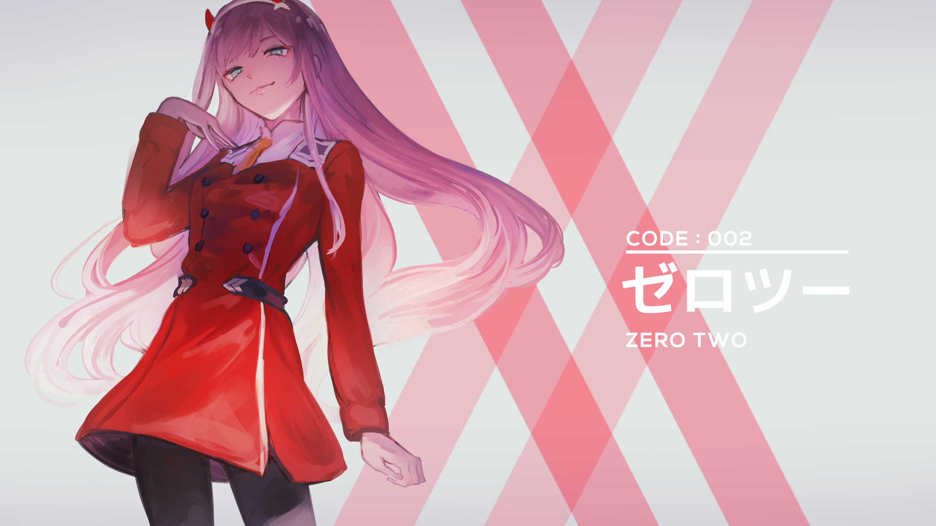 《darling in the franxx》02高清宽屏桌面壁纸