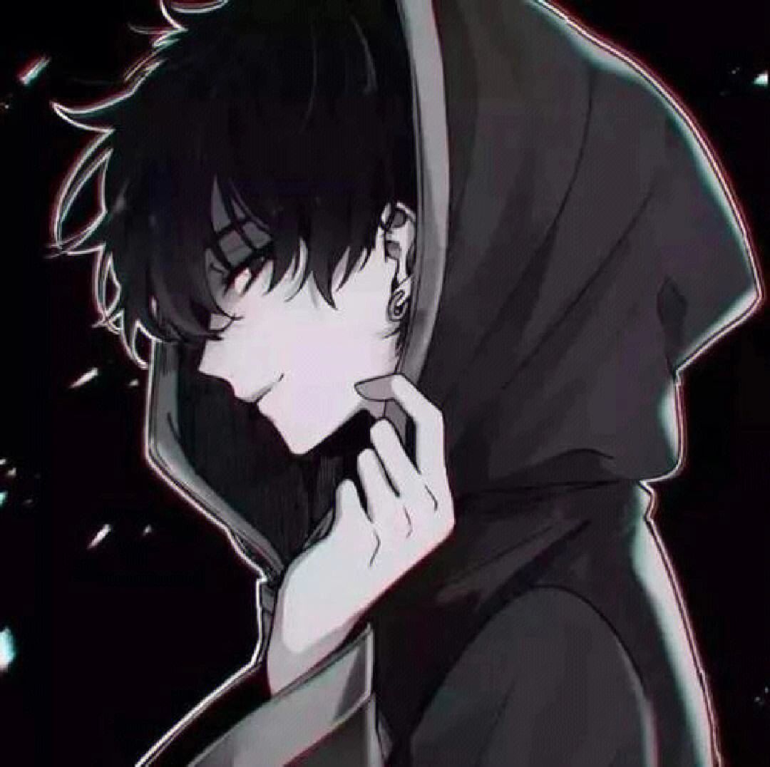 霸气男生头像,暗黑色系.