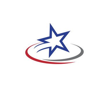 明星 logo 模板矢量图标插画设计照片