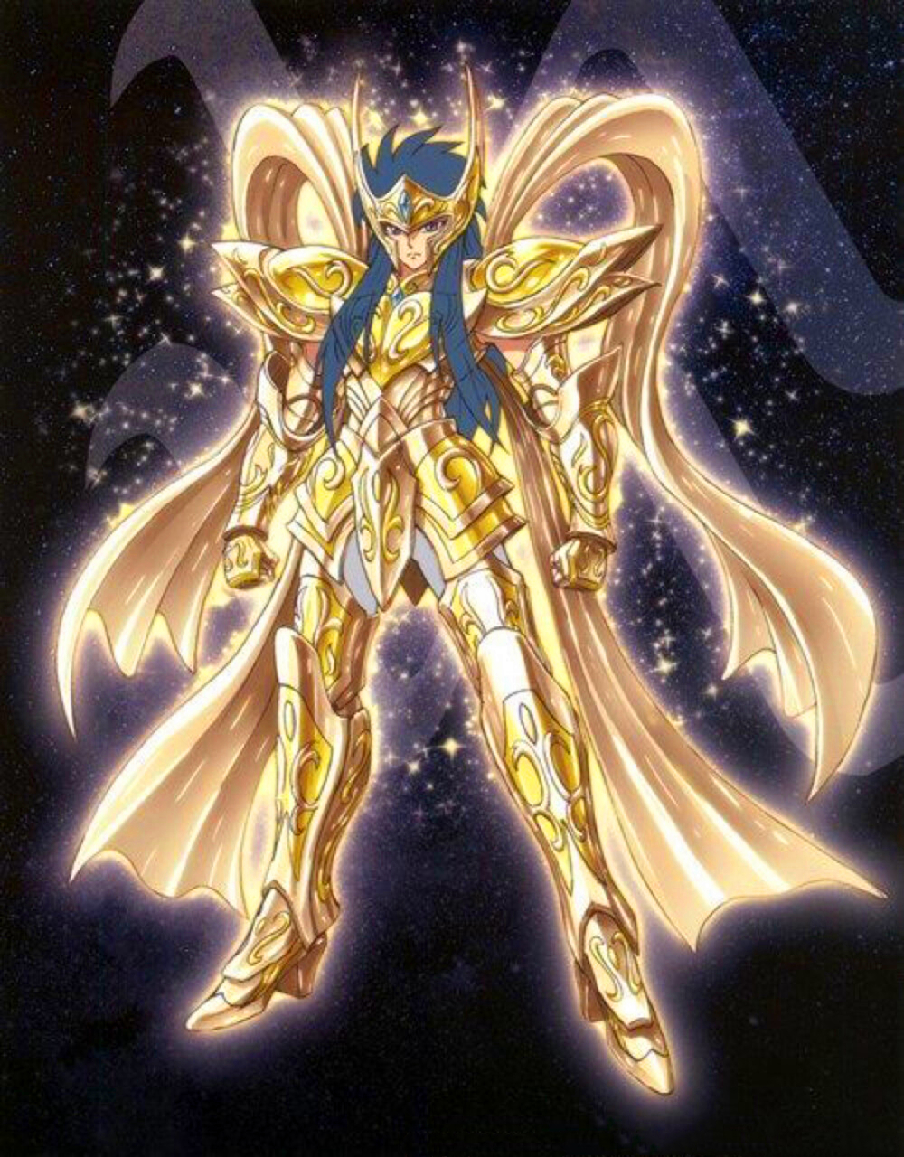 十二黄金圣斗士之神圣衣系列图集!身披黄金甲胄,脚踏五彩祥云