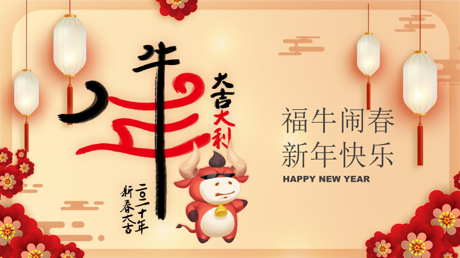 传统中国风牛年大吉春节民俗知识模板.pptx 20页