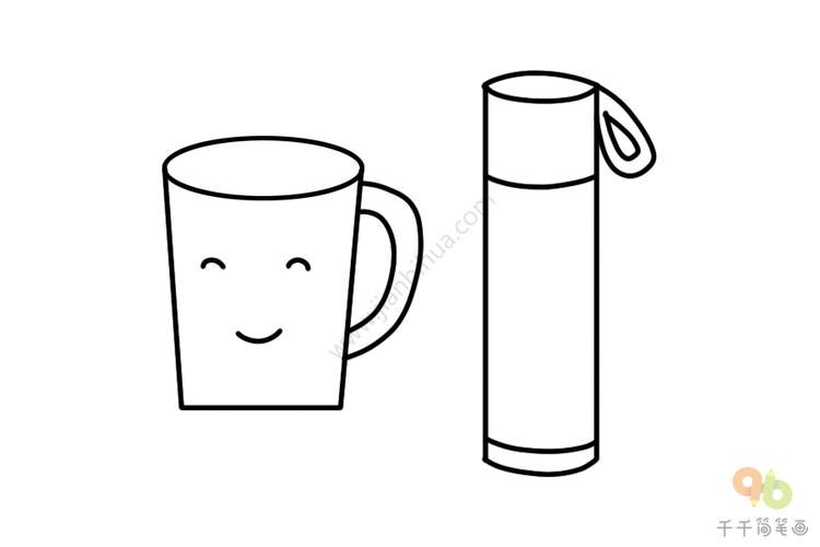 画烂玻璃杯简笔画幼儿高脚玻璃杯简笔画图片简单的玻璃一次杯子简笔画