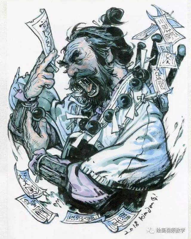 他山之石艺超燃漫画家金政基你们夸我是天才却不知道我背后的努力