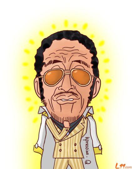 海贼王黄猿简笔画手绘