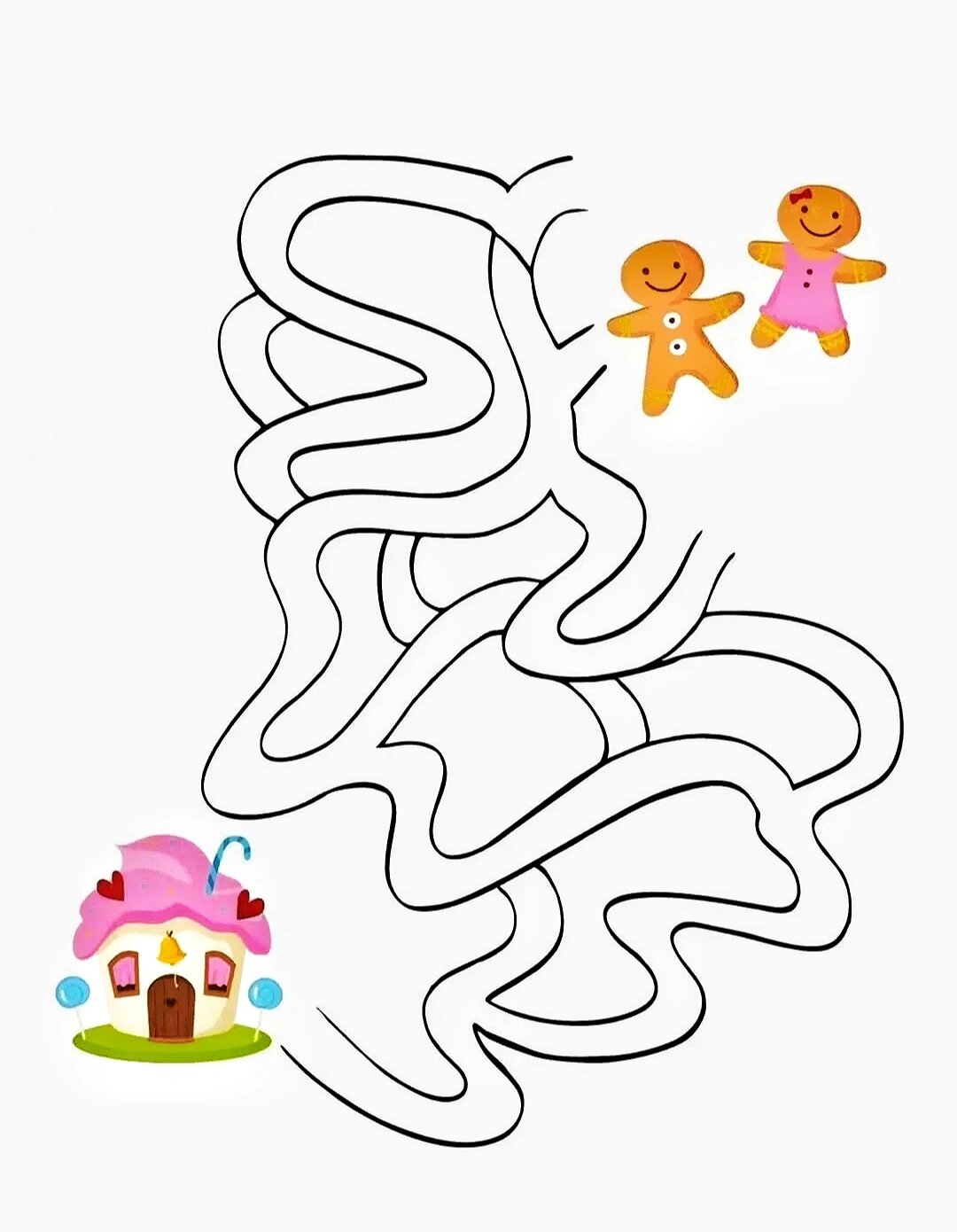 益智区:走迷宫②/93打印素材