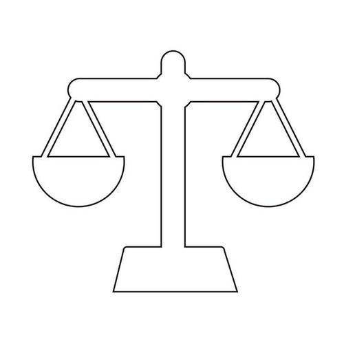 画漂亮的天平上色简笔画图片教程步骤天秤座的简笔画图案天秤座简笔画