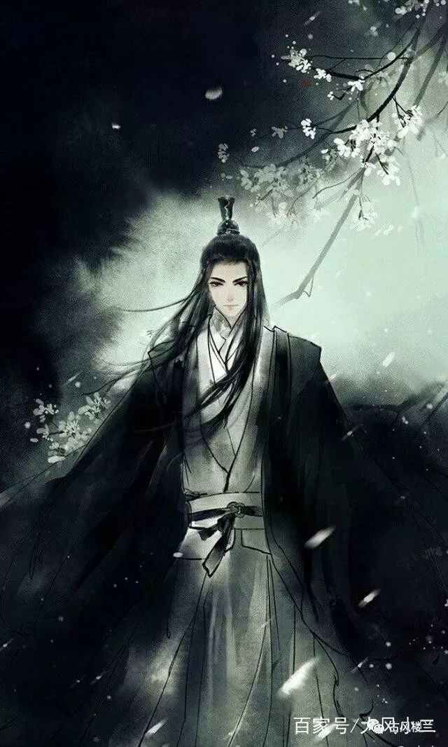 十二星座专属古风黑衣美男射手座邪魅狂狷天蝎座腹黑记仇