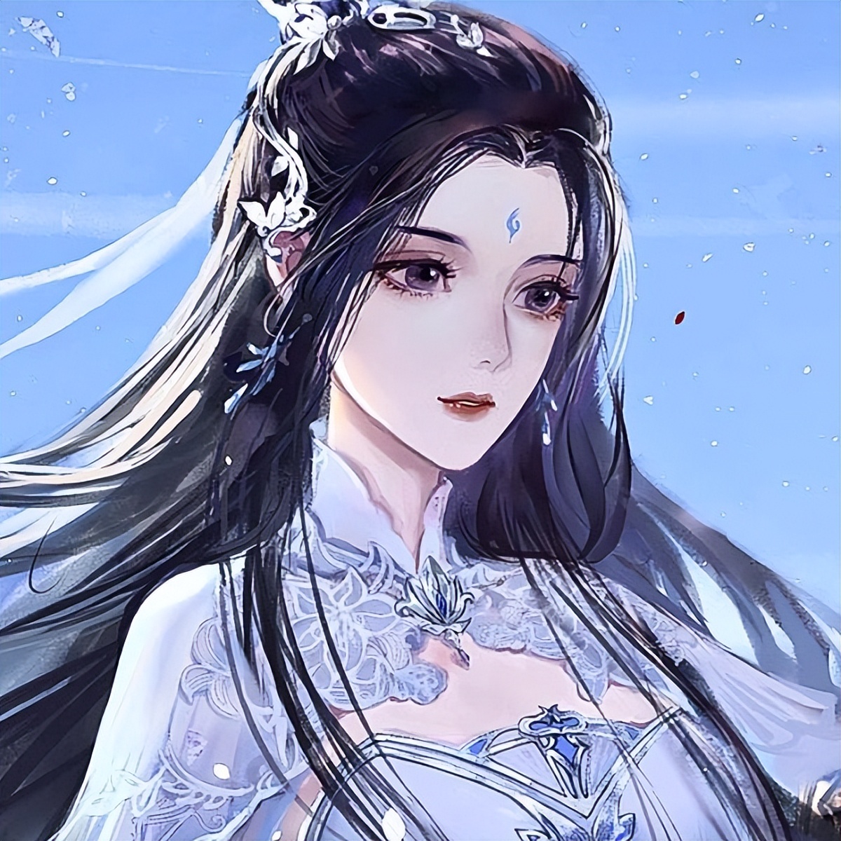 十二星座女生专属古风头像天秤座美艳天蝎座高冷你的呢