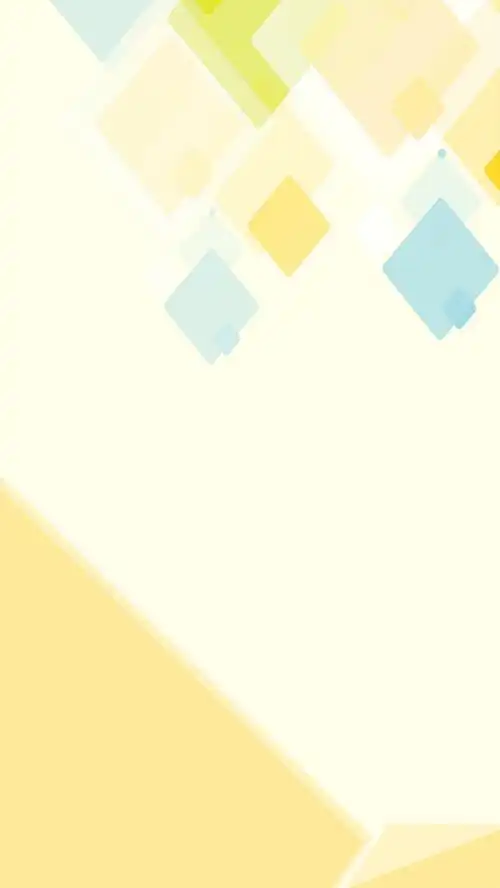 几何简约黄色海报广告h5背景