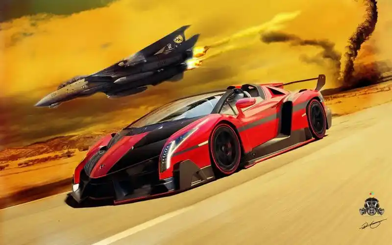 兰博基尼跑车图片_霸气时尚兰博基尼_汽车壁纸