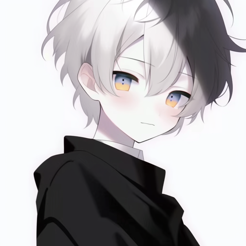 可爱小正太男生动漫头像|你说话可不能骗人哦