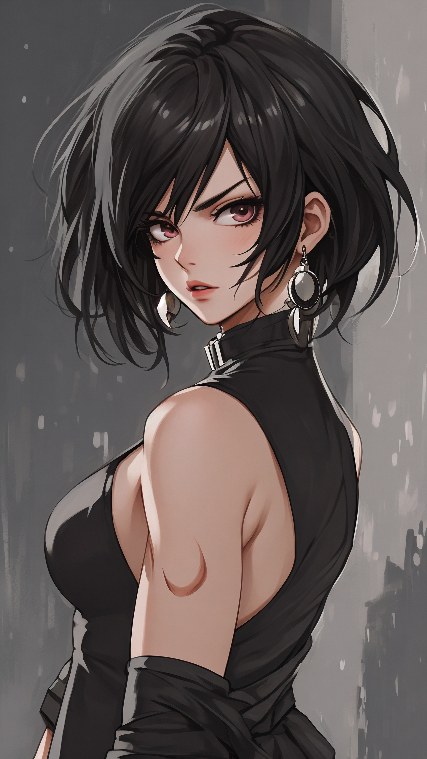 动漫风冷酷霸气女生壁纸94 动漫迷们注意啦!