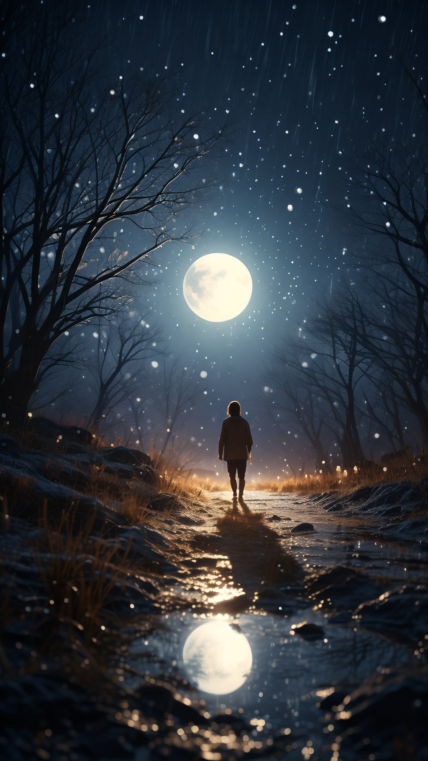 🌙高级emo伤感黑夜壁纸精选💔 沉浸在这些高级emo伤感黑夜壁纸中