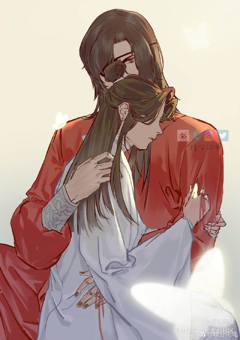 占有欲_天官赐福天官赐福动画魔道祖师,天官赐福花怜谢怜花城同人花城