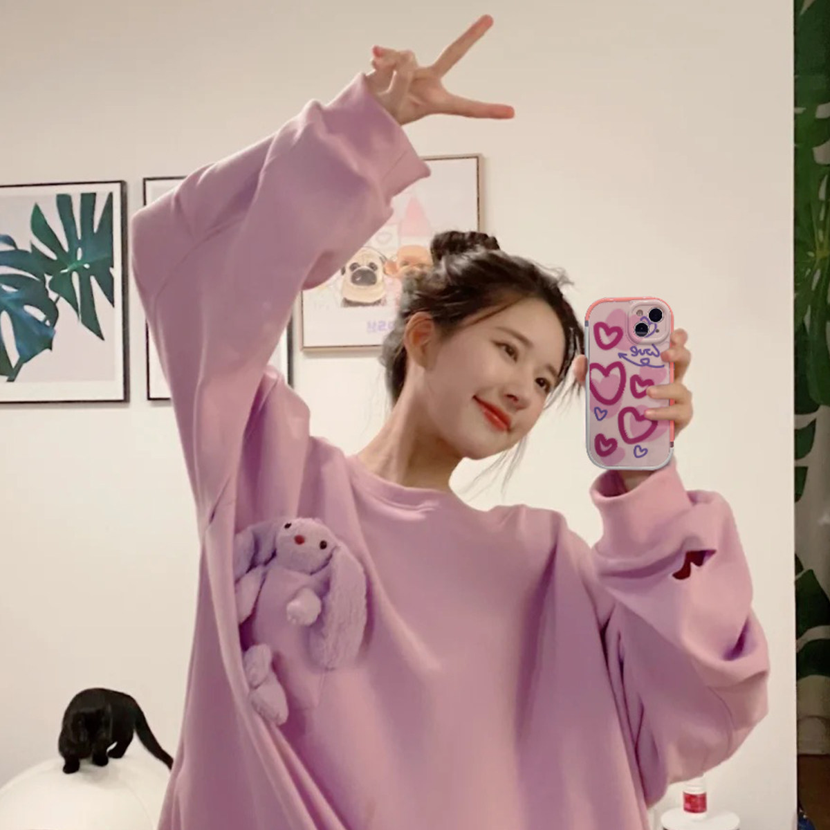 赵露思同款酷图适用苹果14pro的手机壳ins风新款iphone14promax保护套