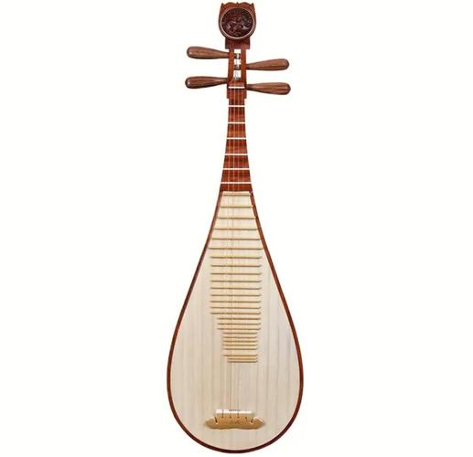 乐海 琵琶乐器奥氏黄檀木材质原木色成人专业考级演奏级琵琶 914-aa