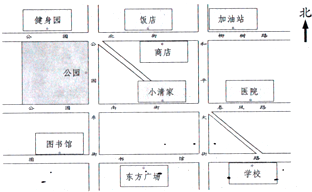 我的社区简笔画平面图