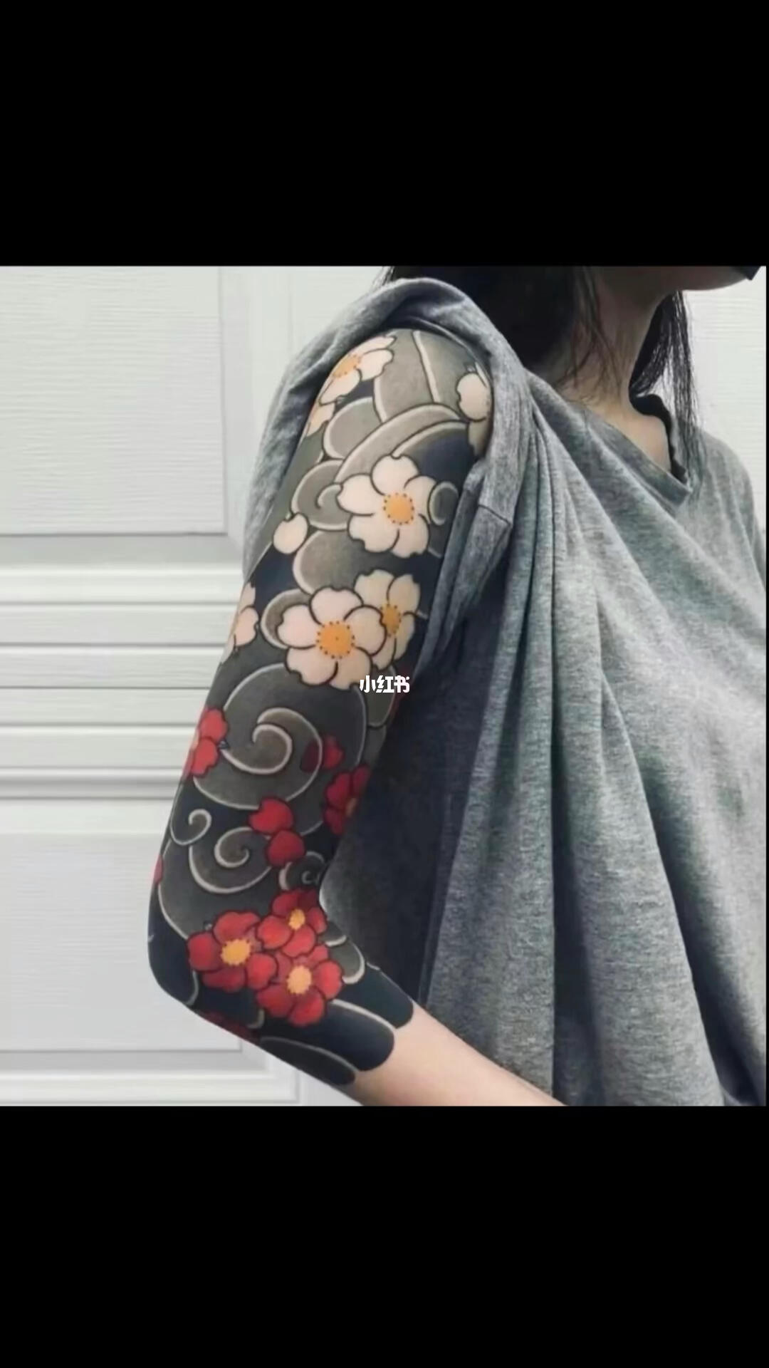 老传统花臂纹身图案