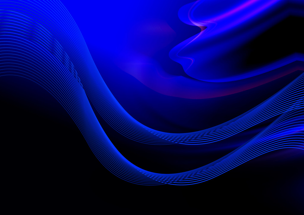 抽象的深蓝色背景卡