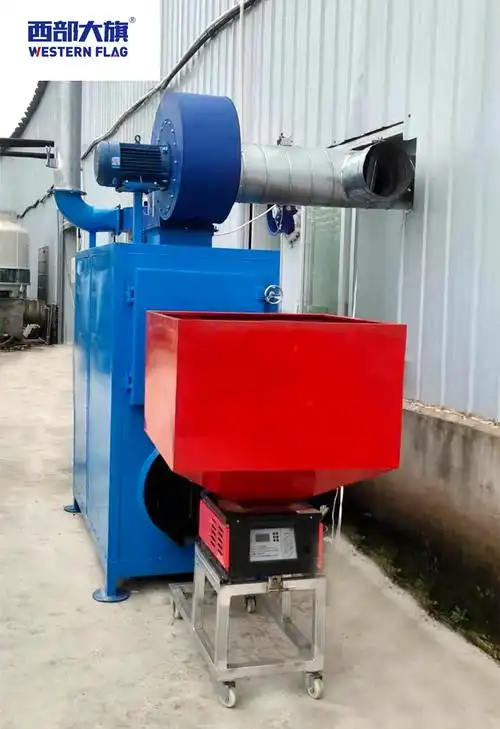 小型卧式生物质颗粒燃烧机小身材大火力简约而不简单