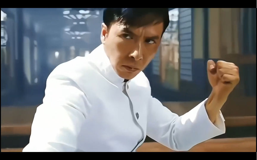 甄子丹武打影视片段,一人对抗日本军团,拳拳到肉