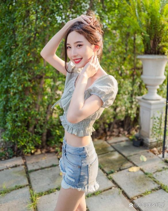 泰国美女模特天使美颜,甜美清新被赞完美女神!