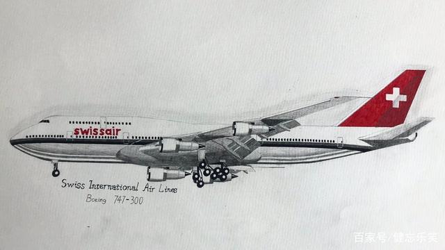 致敬经典:手绘波音747家族