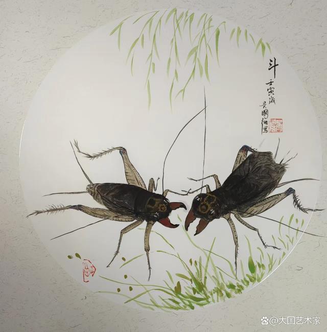 中国蟋蟀之王——吴国强,字吴山上的人