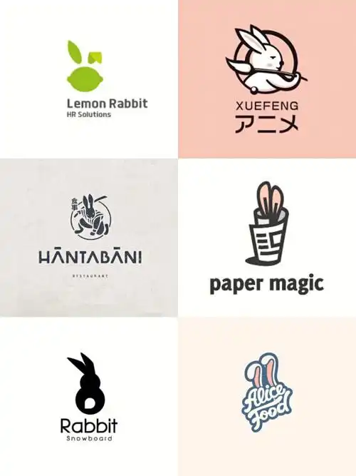 logo设计73∣兔子logo设计合集