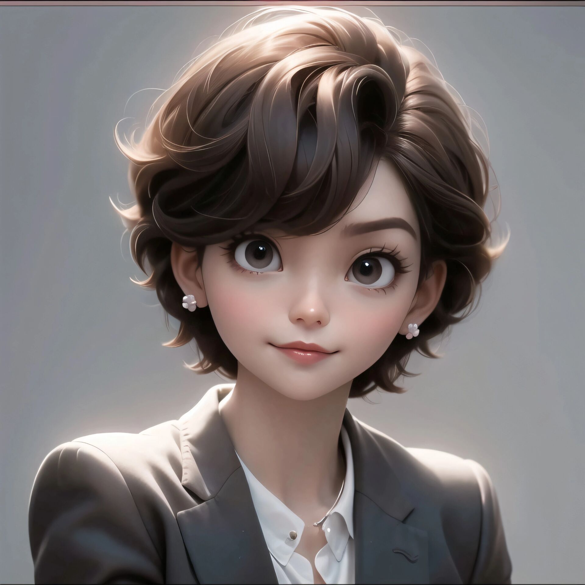 女生头像 职业头像系列之律师(短发版)  专属头像93看首页店铺