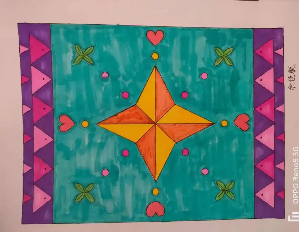 作业 #暑假 #开学#小学生 #手抄报   平移旋转轴对称 - 抖音