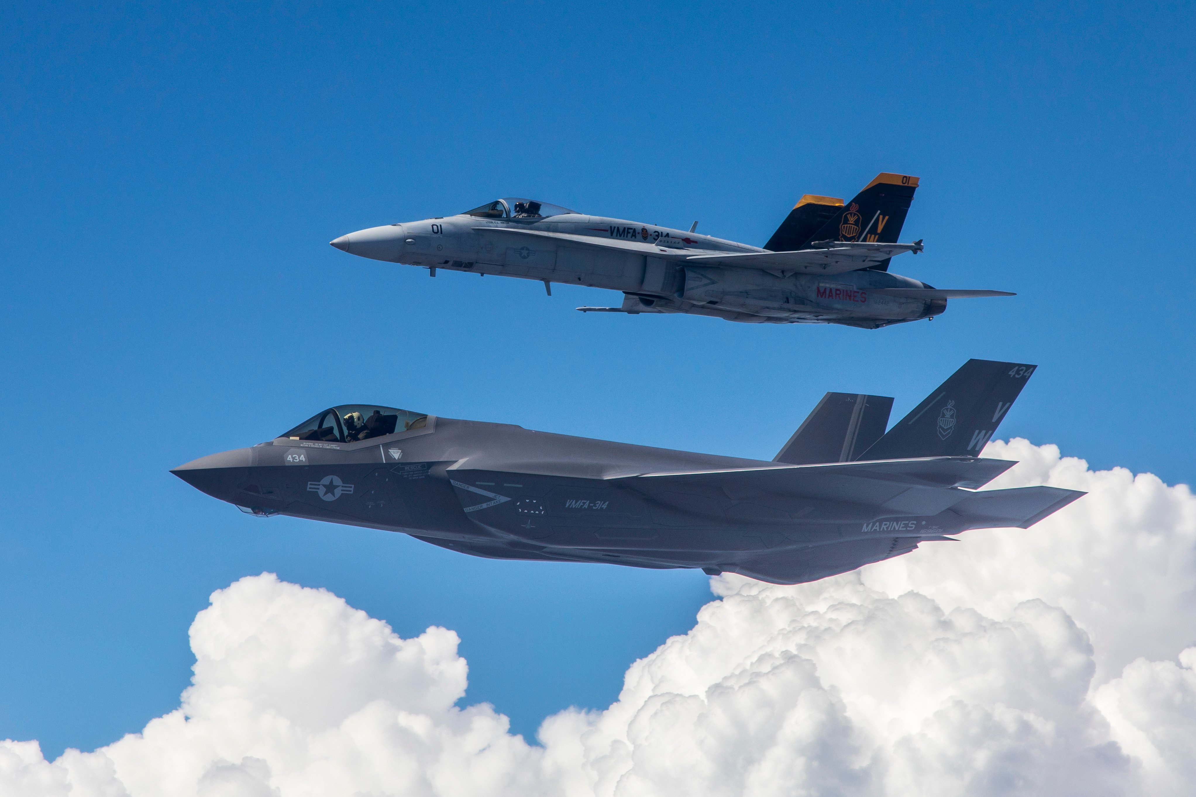 当地时间1日,美国海军陆战队正式宣布,海军陆战队第314战斗攻击中队