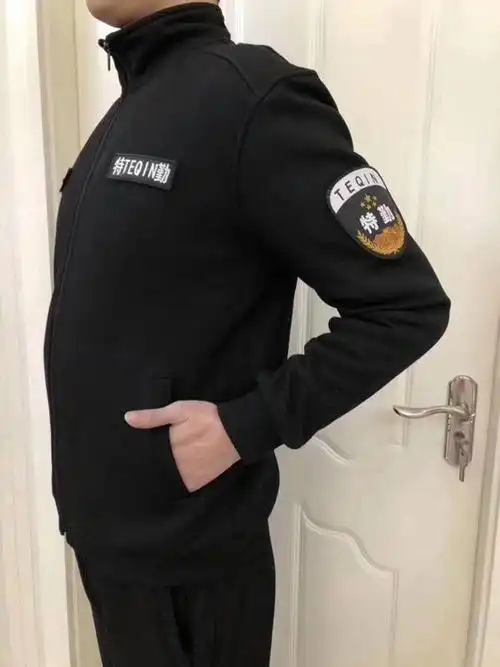 3502正品特勤冬季体能训练服 魔术贴可更换 加厚抓绒面料