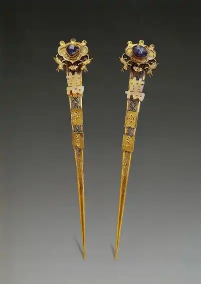 乐浪公的相册定陵出土首饰