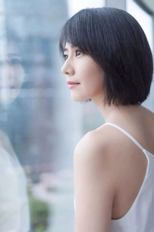 高圆圆短发造型