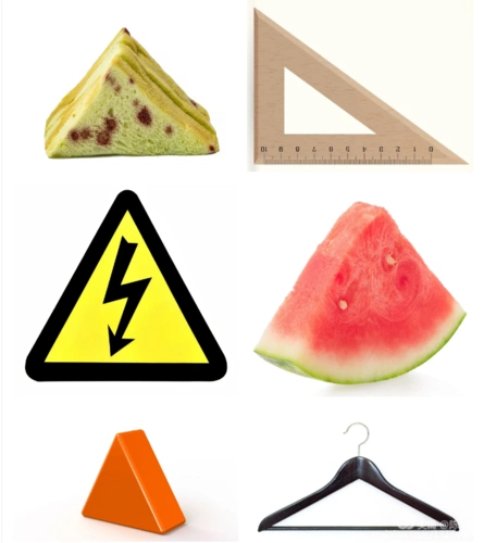 小班数学《认识三角形》(形) - 美篇