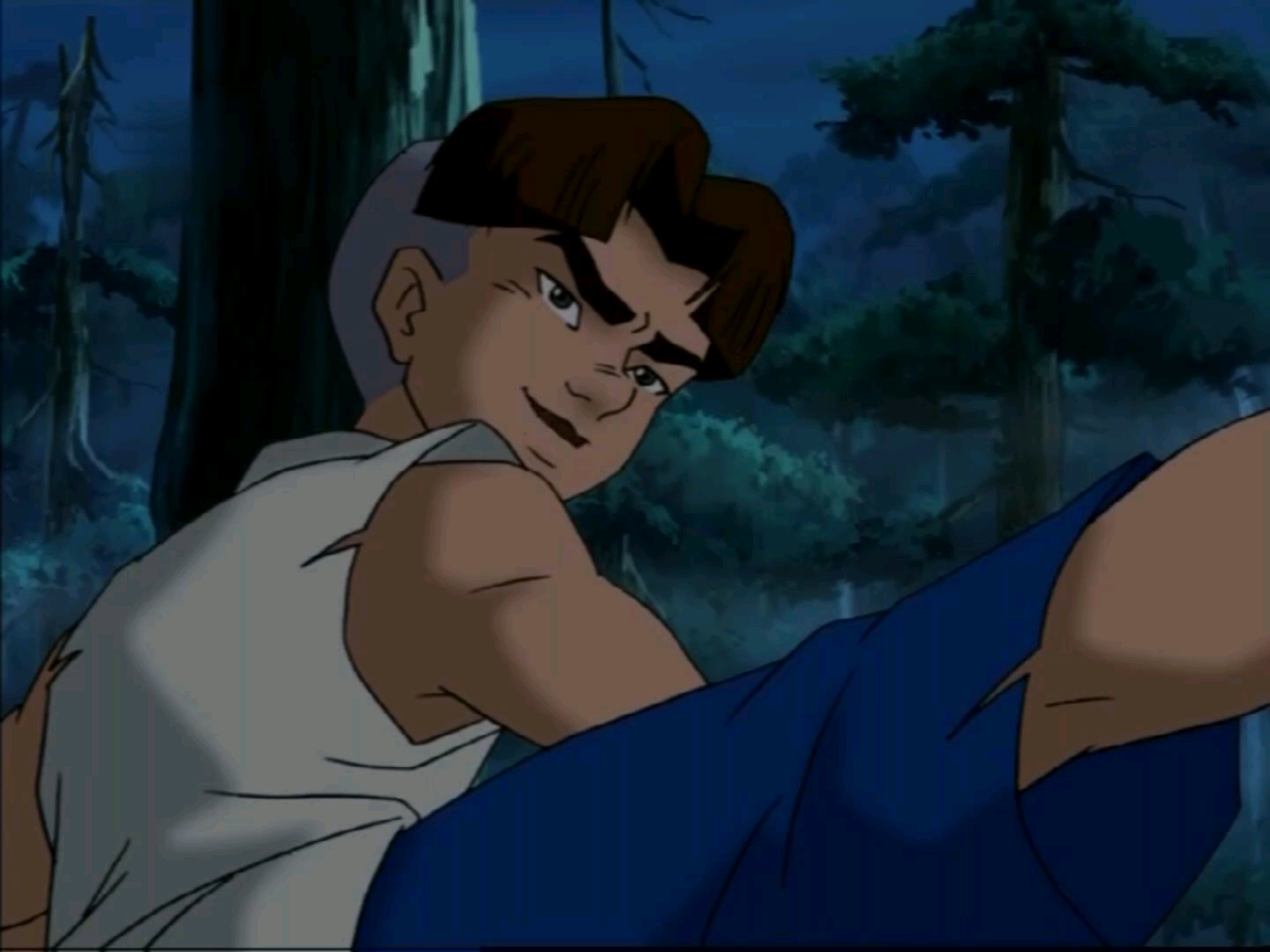 【中华小子】小虎:看我的绝世无影脚